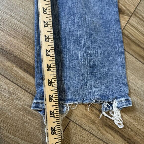 BKE Parker Jeans Size 29 Universal Fit High Rise Ankle Skinny Blue Denim 30x27 - Picture 2 of 8